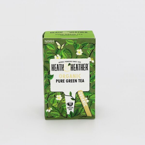 Heath & Heather Organic Green Tea (20s) - Organic to your door