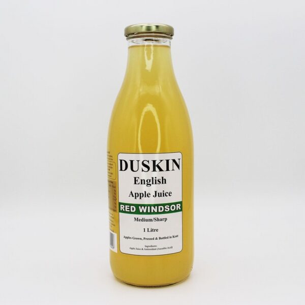 Duskins Apple Juice – Red Windsor (1L) - Organic to your door