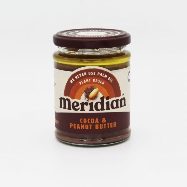 Meridian Cocoa Peanut Butter (280g) - Organic to your door