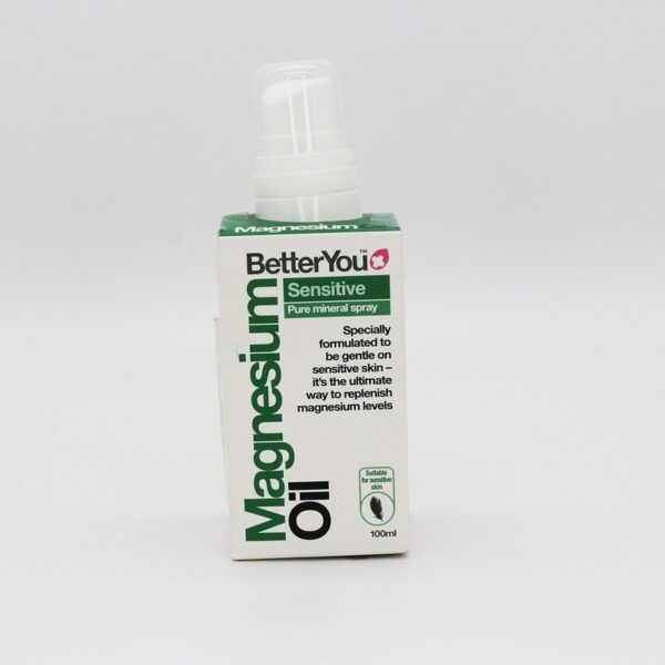 Magnesium Oil Body Spray – Sensitive (100ml) - Organic to your door