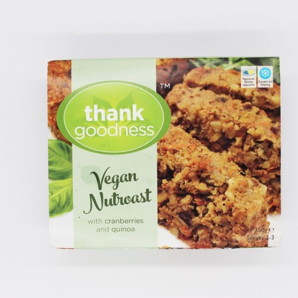 Thank Goodness Vegan Nut Roast (350g) - Organic to your door