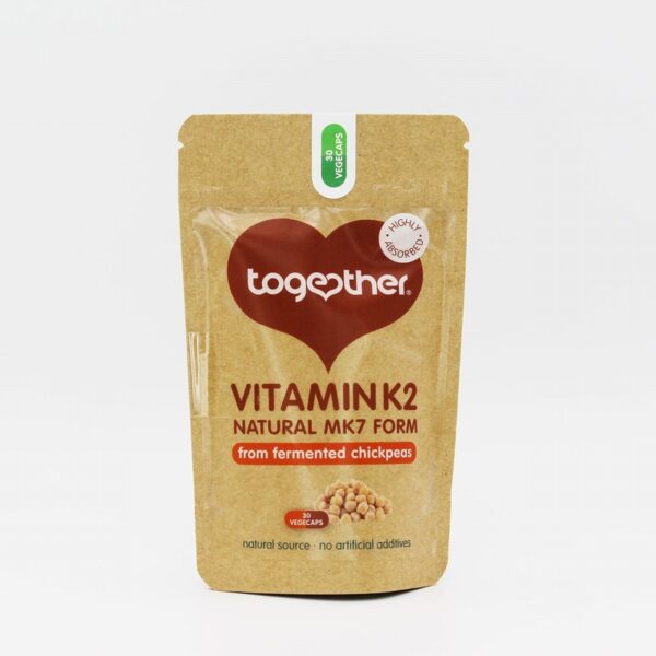 Together Health Vitamin K2 MK7 (30s) - Organic to your door