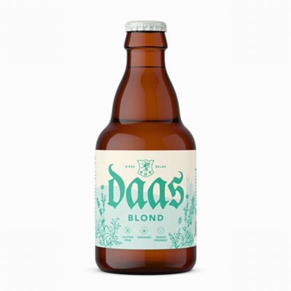 Daas Blond Beer 6.5% (330ml) - Organic to your door