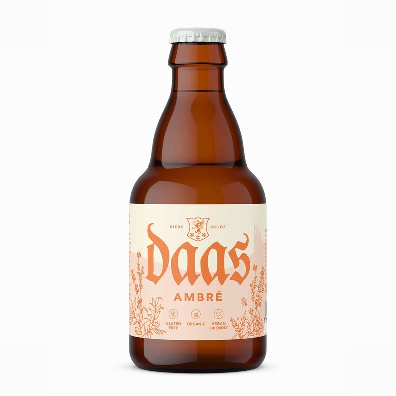 Daas Ambre Beer 6.5% (330ml) - Organic to your door