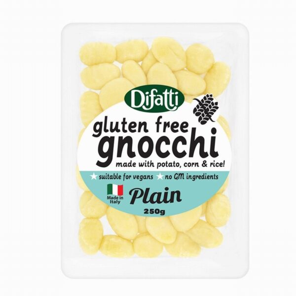 Difatti Gluten Free Gnocchi – Plain (250g) - Organic to your door