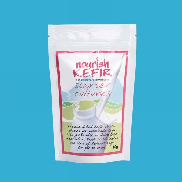 Nourish Kefir Starter Cultures (10g) - Organic to your door