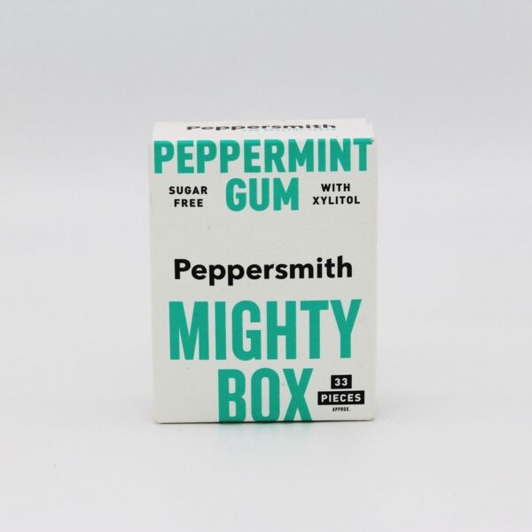 Peppersmith Chewing Gum – Peppermint (50g) - Organic to your door