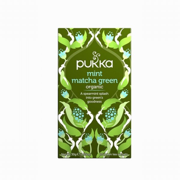 Pukka Organic Tea – Mint Matcha Green (20s) - Organic to your door