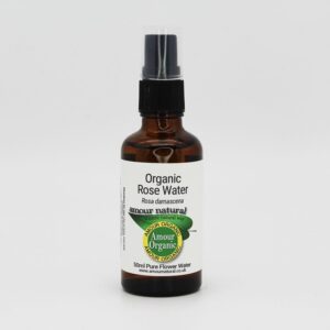 Organic Rose Flower Water (50ml) - Organic to your door