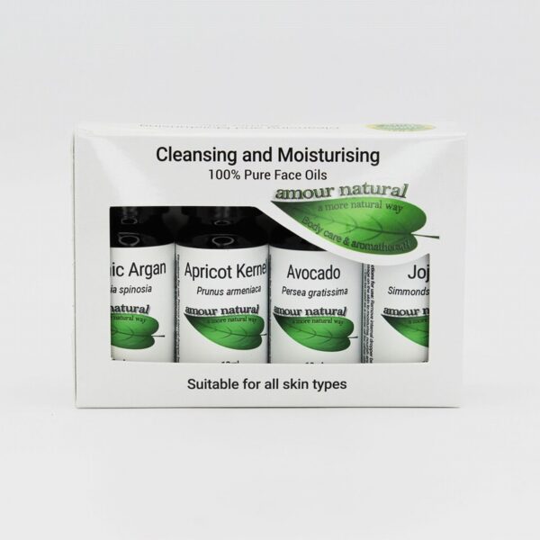 Cleansing & Moisturising Oil Set (4x10ml) - Organic to your door