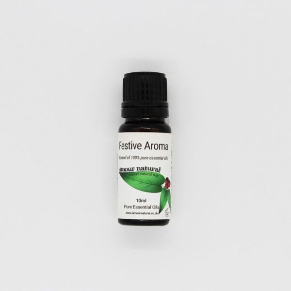 Amour Natural Essential Oil Blend – Festive Aroma (10ml) - Organic to your door