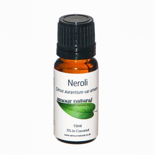 Amour Natural Essential Oil – Neroli 5% Dilution (10ml) - Organic to your door