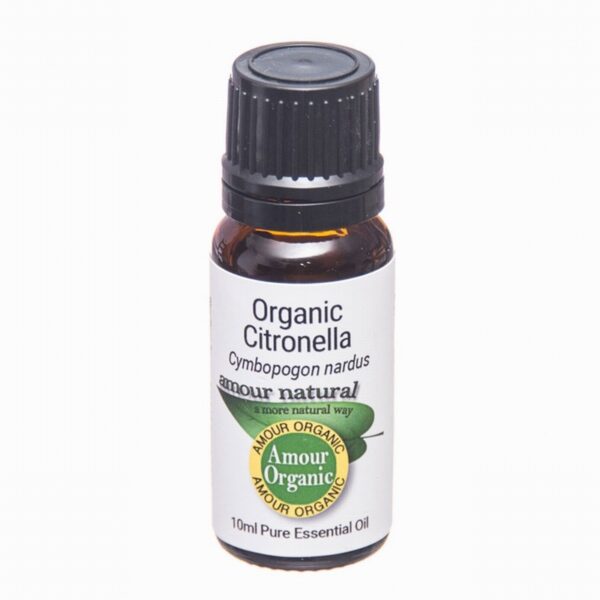 Amour Natural Organic Essential Oil – Citronella (10ml) - Organic to your door