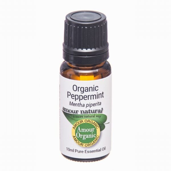 Amour Natural Organic Essential Oil – Peppermint (10ml) - Organic to your door