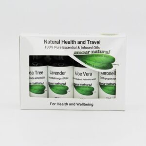 Amour Natural Health & Travel Oil Set (4x10ml) - Organic to your door