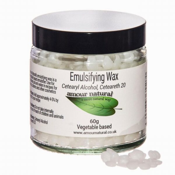 Amour Natural Emulsifying Wax (60g) - Organic to your door