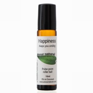 Essential Oil Blend – Happiness 5% Dilution Rollerball (10ml) - Organic to your door