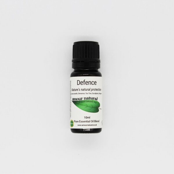 Amour Natural Essential Oil Blend – Defence (10ml) - Organic to your door