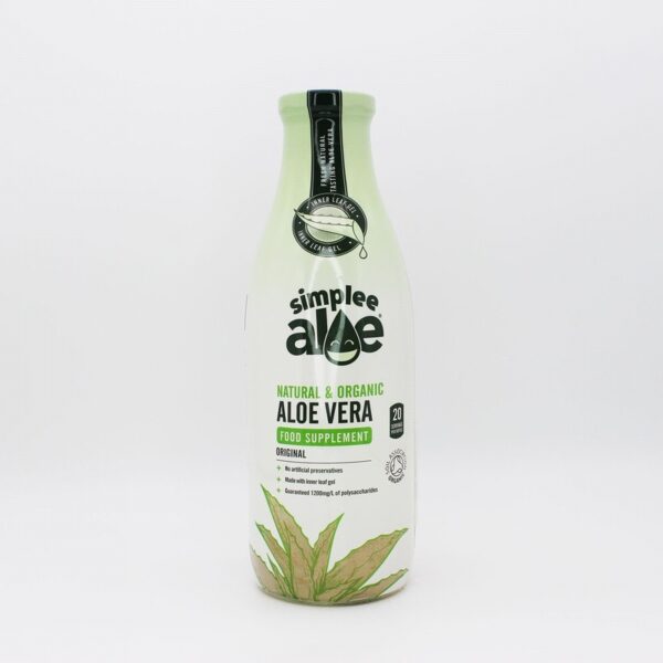 Simplee Aloe Organic Aloe Vera Juice (1L) - Organic to your door