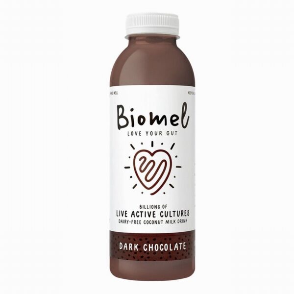 Biomel Dark Chocolate Probiotic Drink (510ml) - Organic to your door