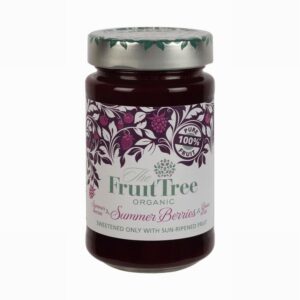 Fruit Tree Organic Summer Berries Spread (250g) - Organic to your door