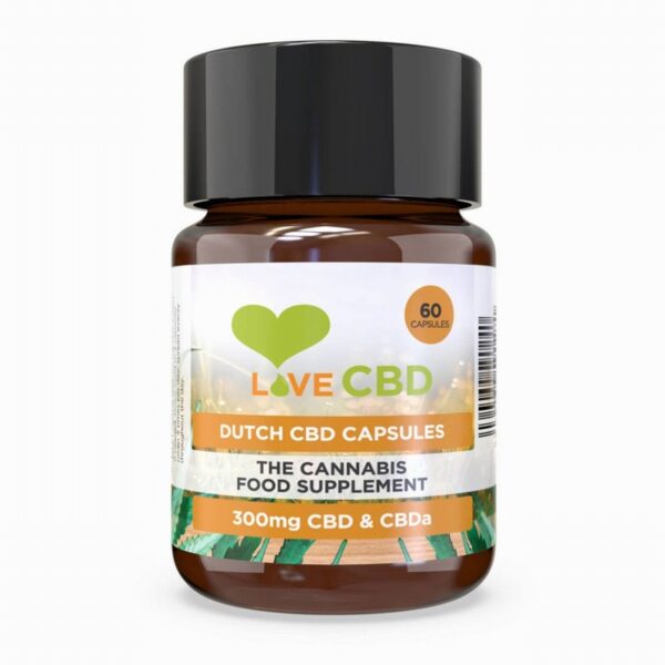 LoveCBD Dutch CBD 5mg Capsules (60s) - Organic to your door