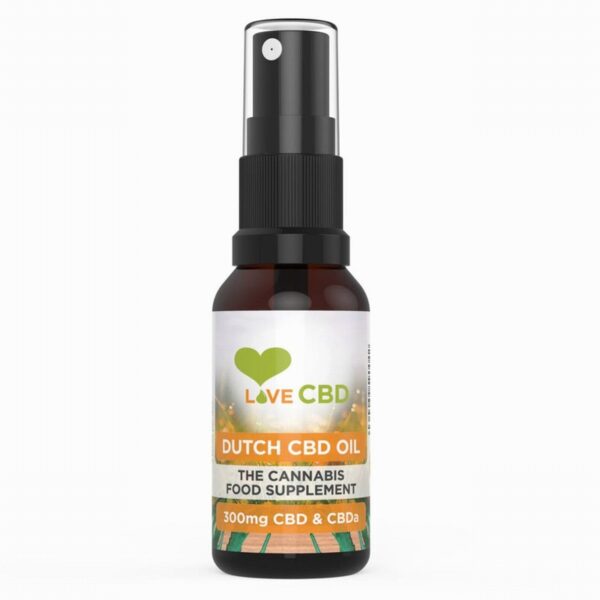 LoveCBD 300mg CBD Oil (20ml) - Organic to your door