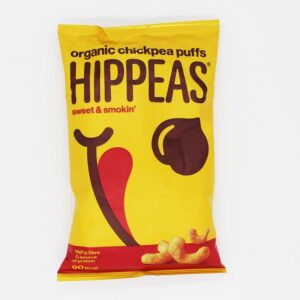 Hippeas® Organic Chickpea Puffs – Sweet & Smokin’ (78g) - Organic to your door