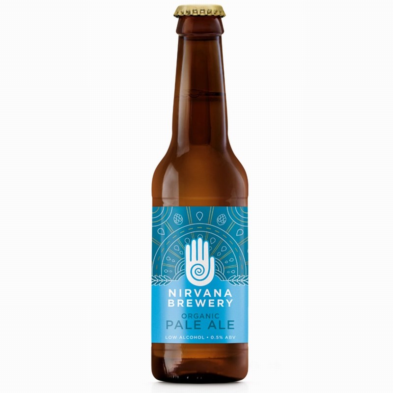 Nirvana Organic Pale Ale 0.5% (330ml) - Organic to your door