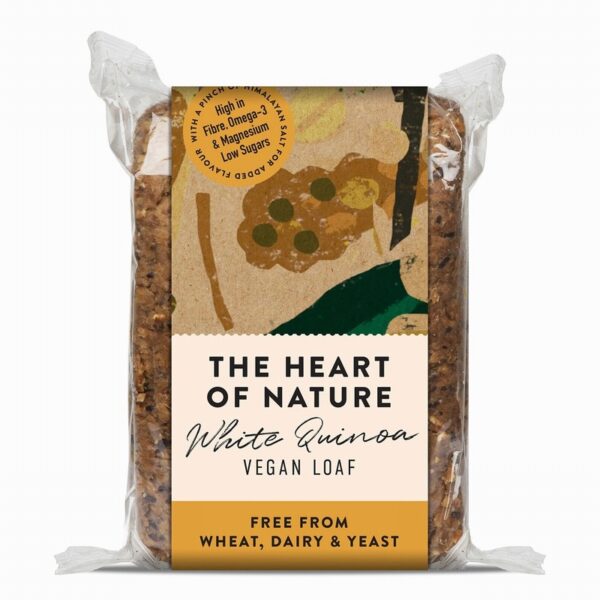 Seedful Heart of Nature Organic Loaf – Quinoa (550g) - Organic to your door