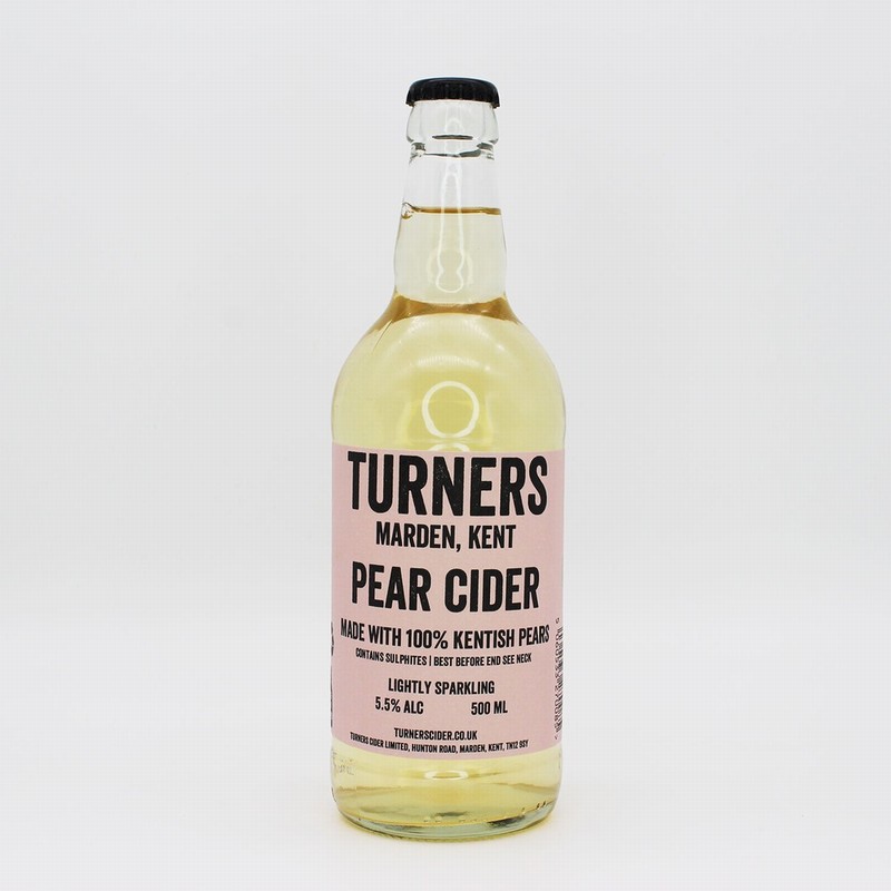 Turner’s Pear Cider 5.5% (500ml) - Organic to your door