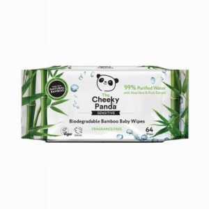 Cheeky Panda Bamboo Baby Wipes (64s) - Organic to your door