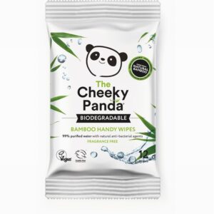 Cheeky Panda Biodegradable Handy Wipes (12s) - Organic to your door
