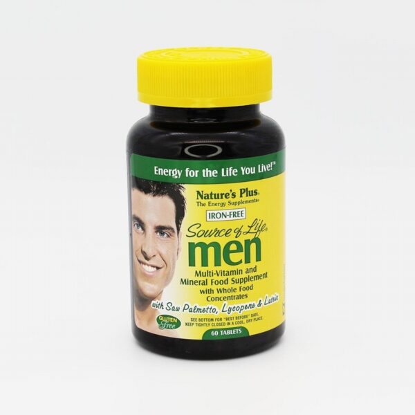 Natures Plus Source of Life Multi Men (60s) - Organic to your door