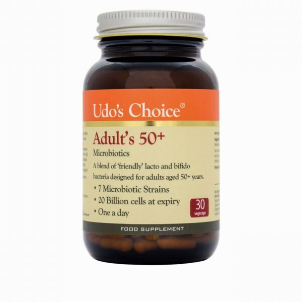 Udo’s Choice Blend Microbiotics – Adult 50+ (30s) - Organic to your door