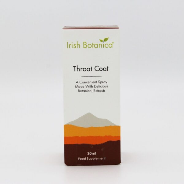 Irish Botanica Throat Coat Spray (30ml) - Organic to your door