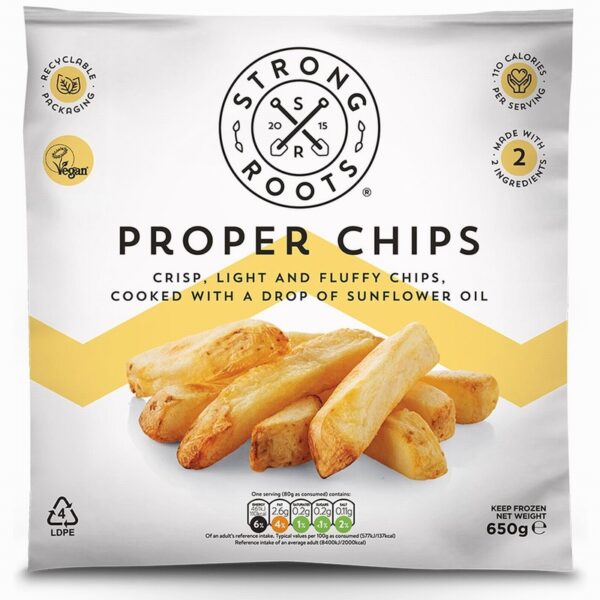 Strong Roots Proper Chips (650g) - Organic to your door