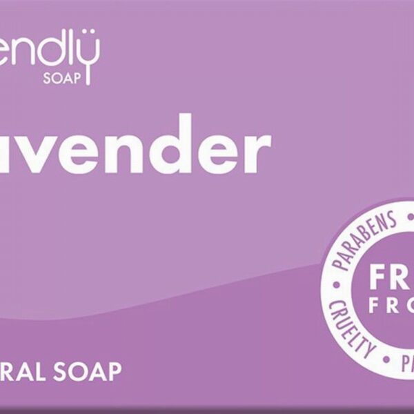 Friendly Soap Company Lavender Soap Bar (95g) - Organic to your door