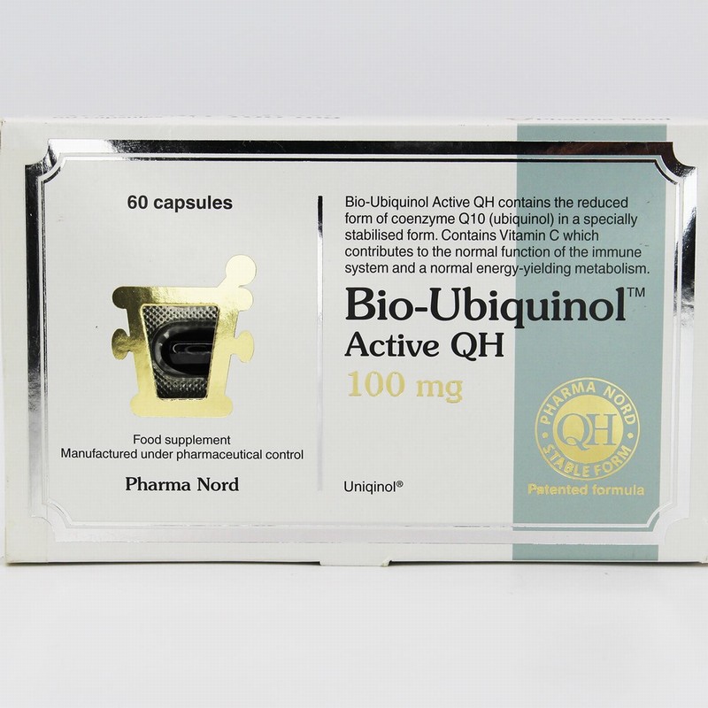 PharmaNord Q10 Bio-Ubiquinol 100mg  (60s) - Organic to your door