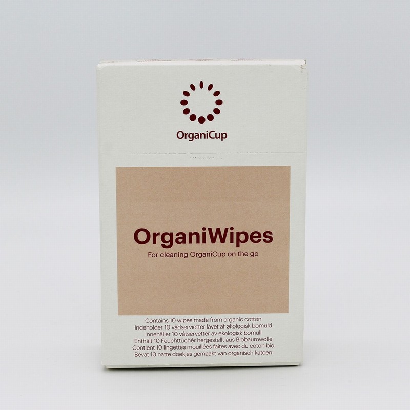 OrganiCup OrganiWipes (10s) - Organic to your door