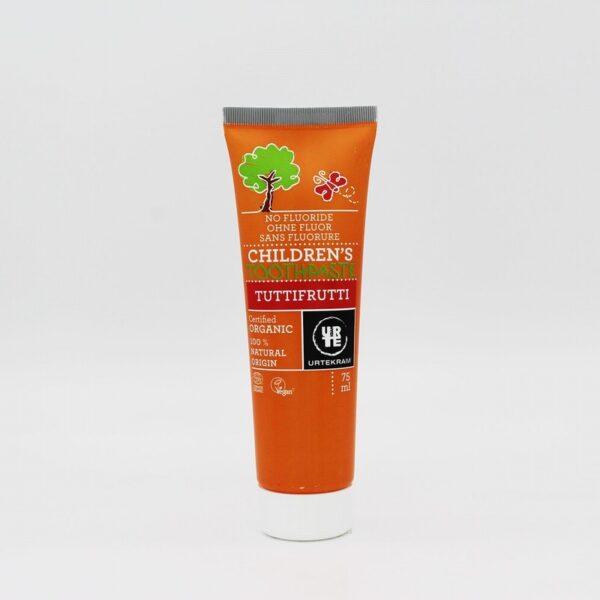 Urtekram Organic Child’s Toothpaste – Tutti Frutti (75ml) - Organic to your door