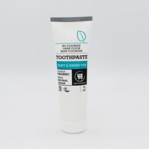 Urtekram Organic Toothpaste – Mint & Green Tea (75ml) - Organic to your door