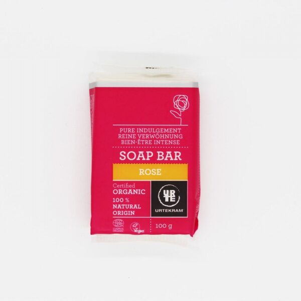 Urtekram Organic Rose Soap (115g) - Organic to your door