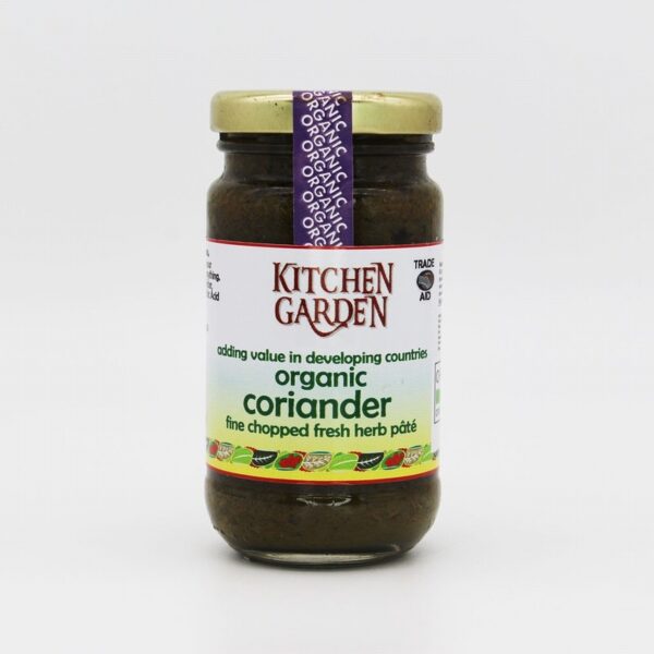 Kitchen Garden Organic Coriander Pate (135g) - Organic to your door