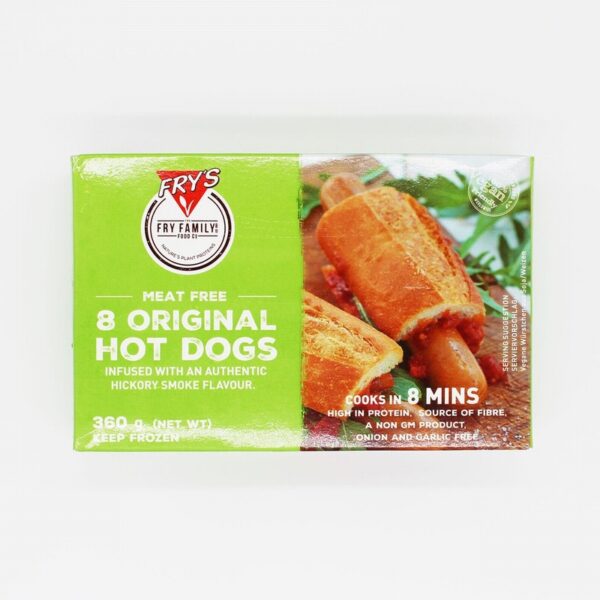 Fry’s Meat Free Original Hot Dogs (380g) - Organic to your door