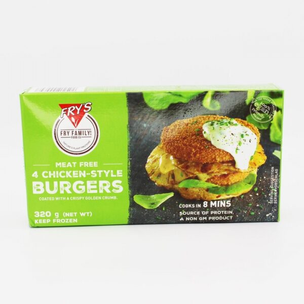 Fry's Meat Free Chicken Style Burgers (320g)