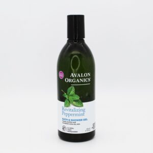 Revitalizing Peppermint Bath & Shower Gel (350ml) - Organic to your door