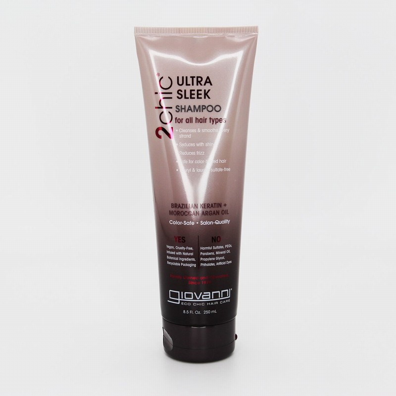 Giovanni Ultra-Sleek Shampoo (250ml) - Organic to your door