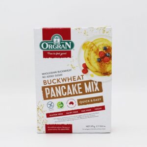 Orgran Buckwheat Pancake Mix (375g) - Organic to your door