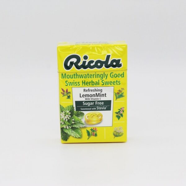 Ricola Lemon Mint Lozenges (45g) - Organic to your door